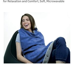 Blue Wearable Blanket